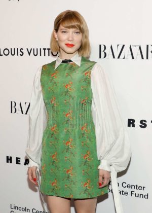 Lea Seydoux - An Evening Honoring Louis Vuitton and Nicolas Ghesquiere in NYC